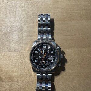 Citizen Men’s Eco-Drive A-T Alarm Radio Controlled World Time Watch AT9010-52E